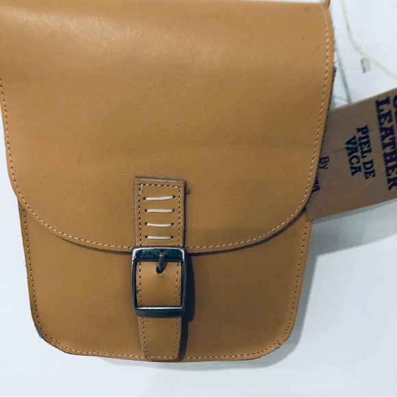 GENUINE LEATHER BY BARGANZA CROSSBODY - Picture 4 of 11